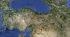 map Kars Turkey